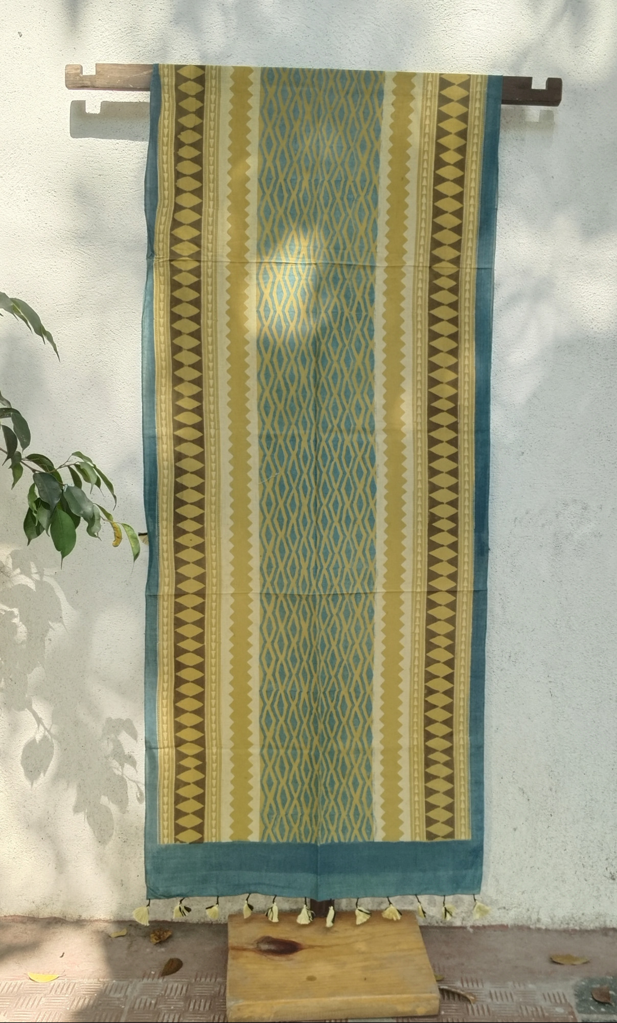 Ajakh Print Cotton Stole