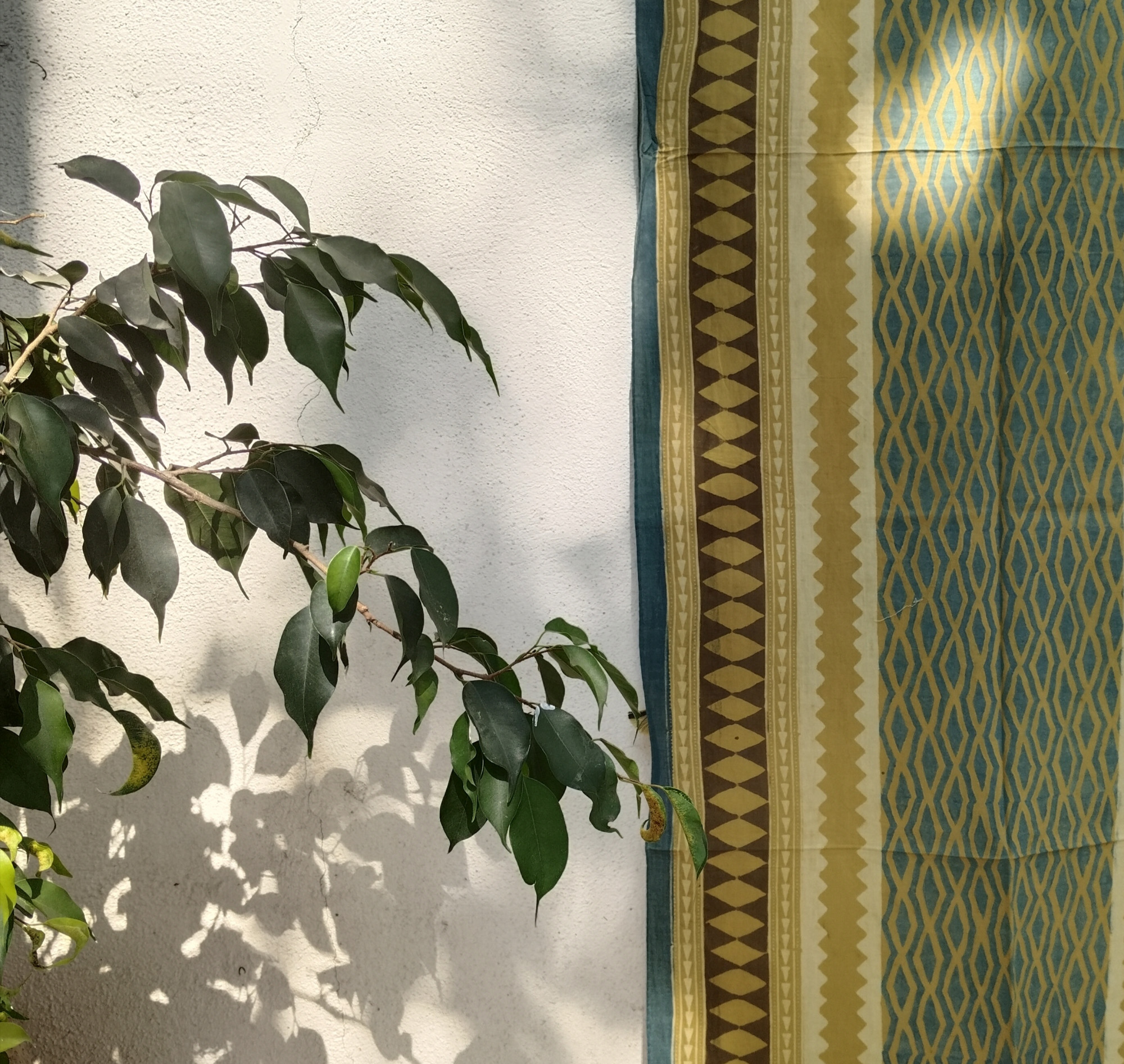 Ajakh Print Cotton Stole