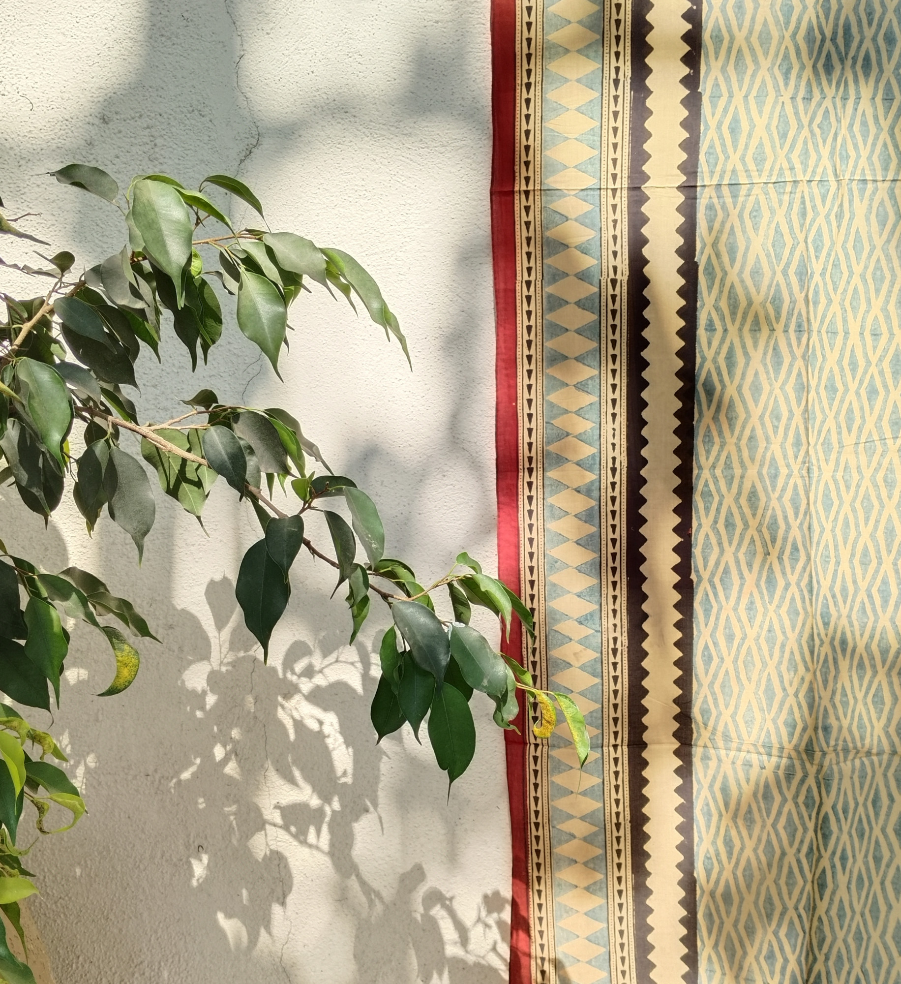 Ajakh Print Cotton Stole