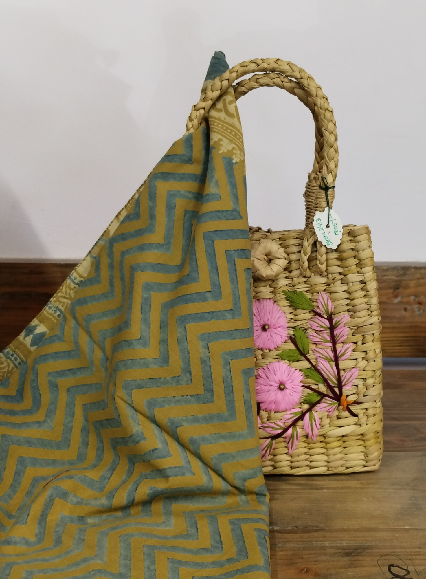 Ajakh Print Cotton Stole