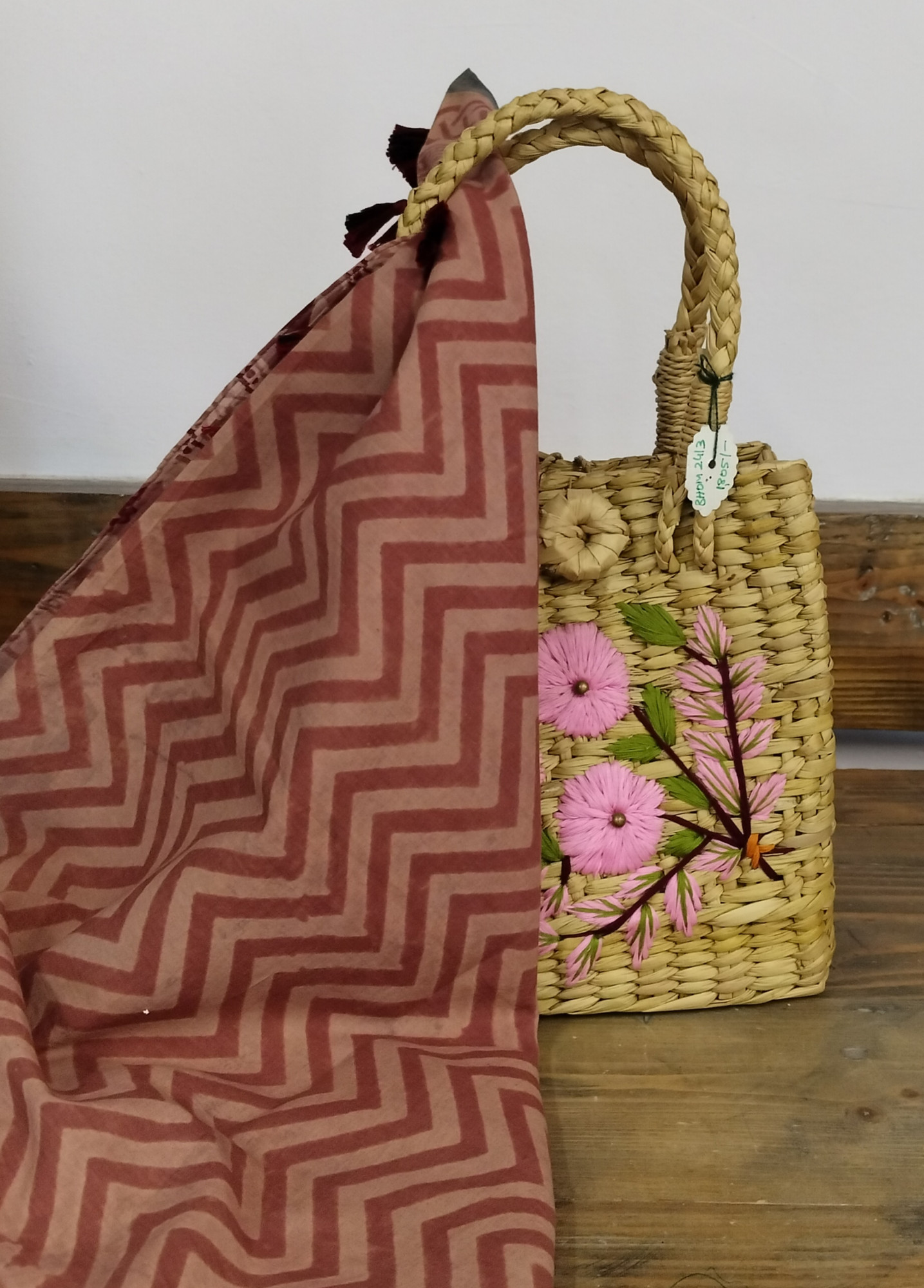 Ajakh Print Cotton Stole