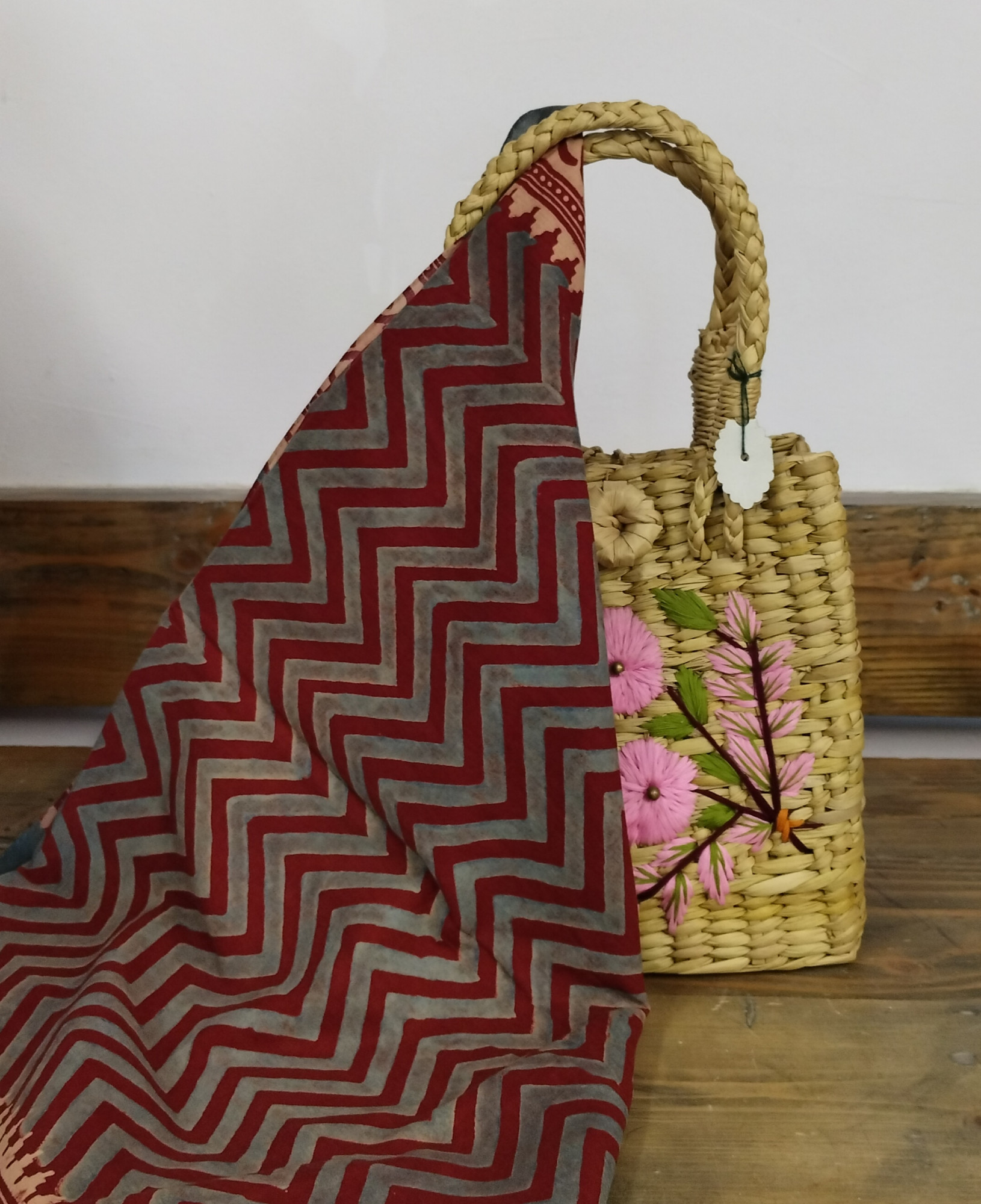 Ajakh Print Cotton Stole