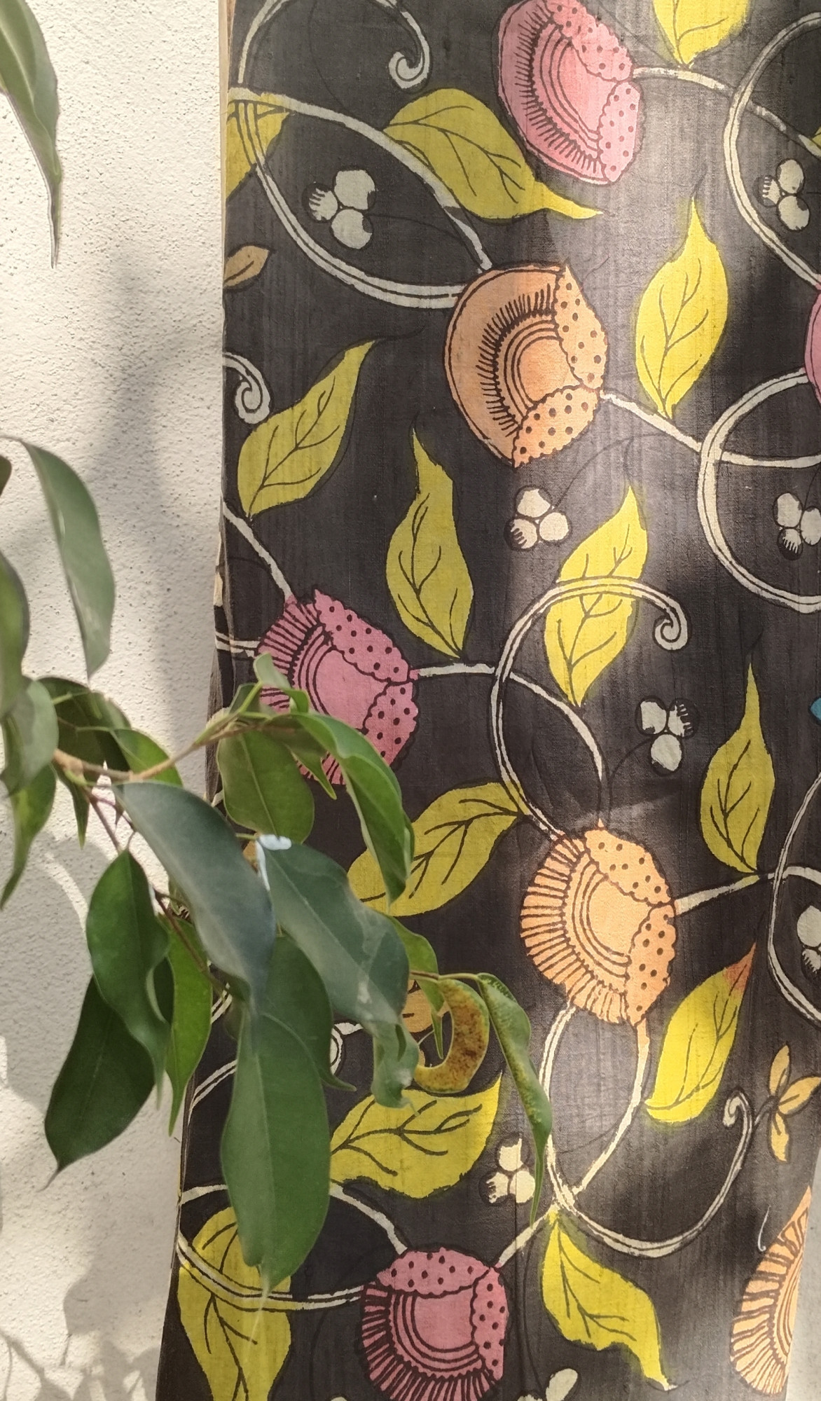 Kalamkari Silk Fabric