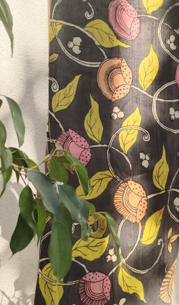 Kalamkari Silk Fabric