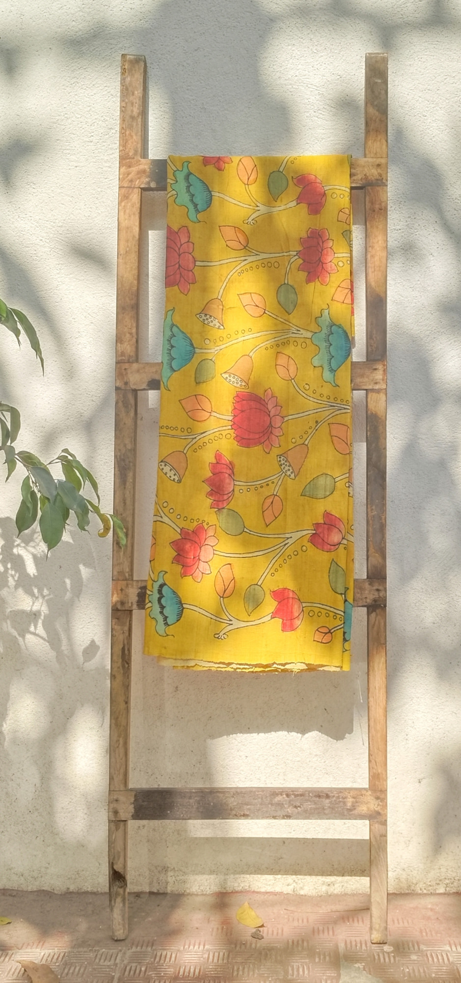 Kalamkari Silk Fabric
