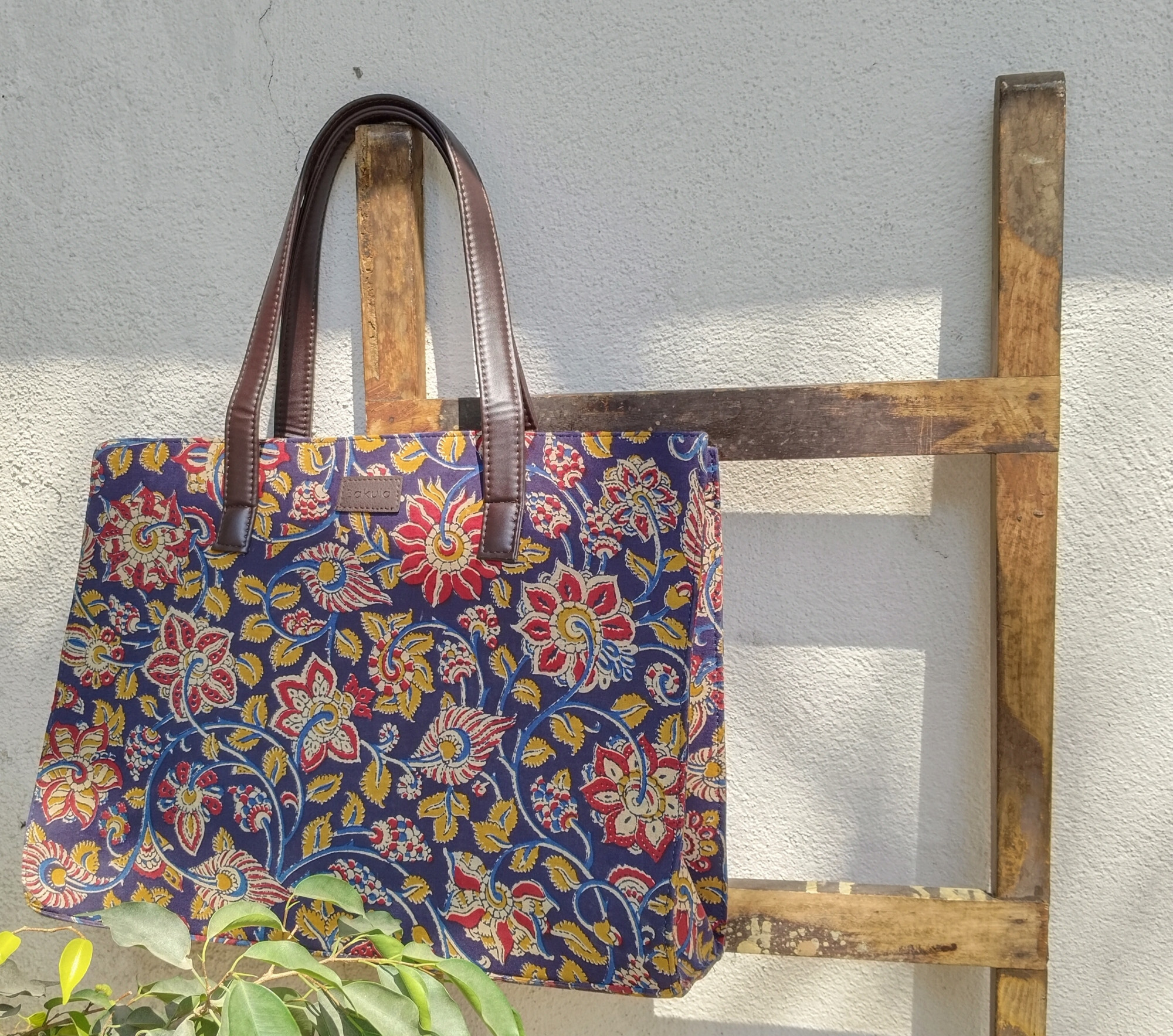 Fabric Box Tote Bag