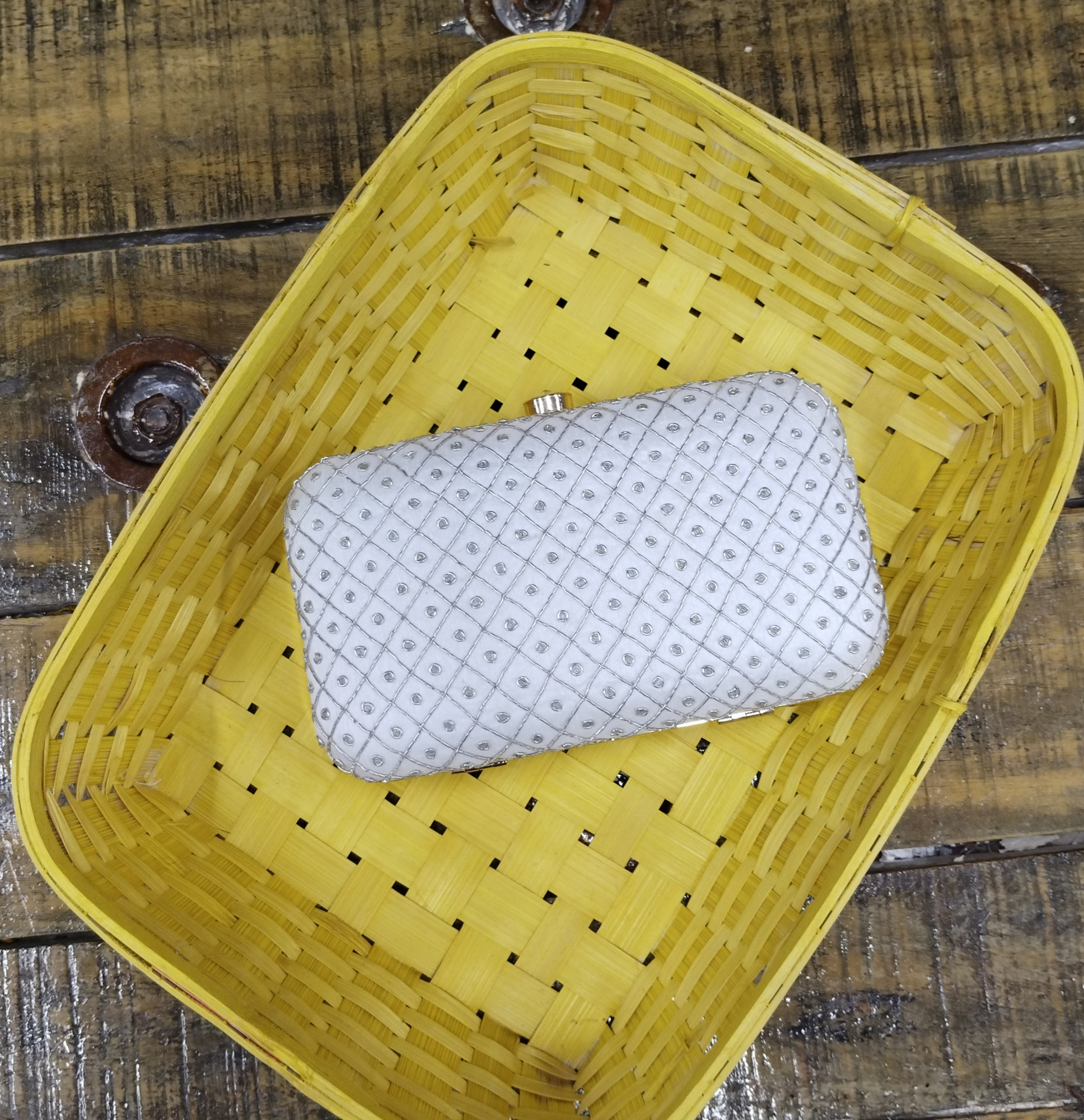 Hand Embroidery clutch