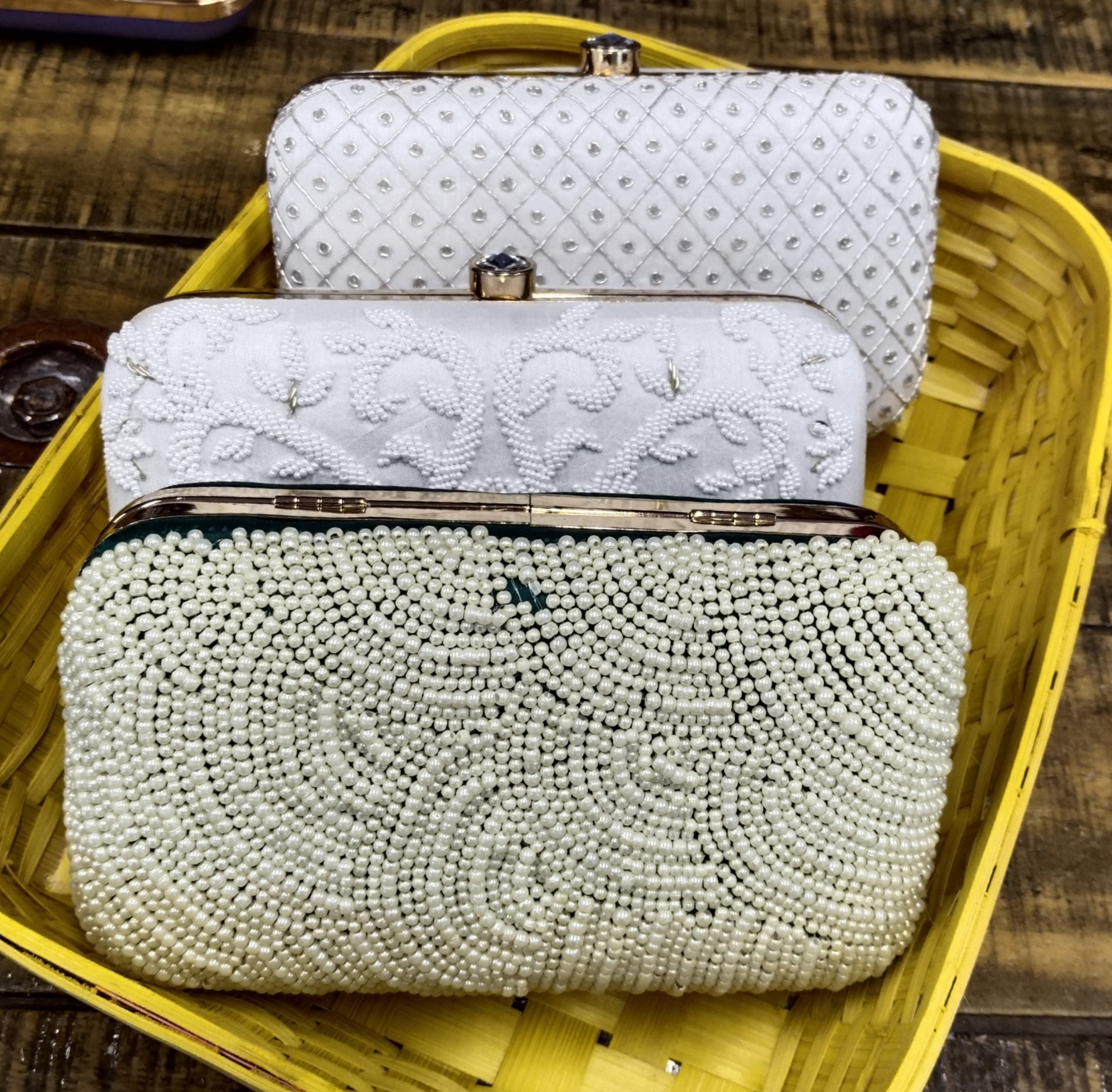 Hand Embroidery clutch