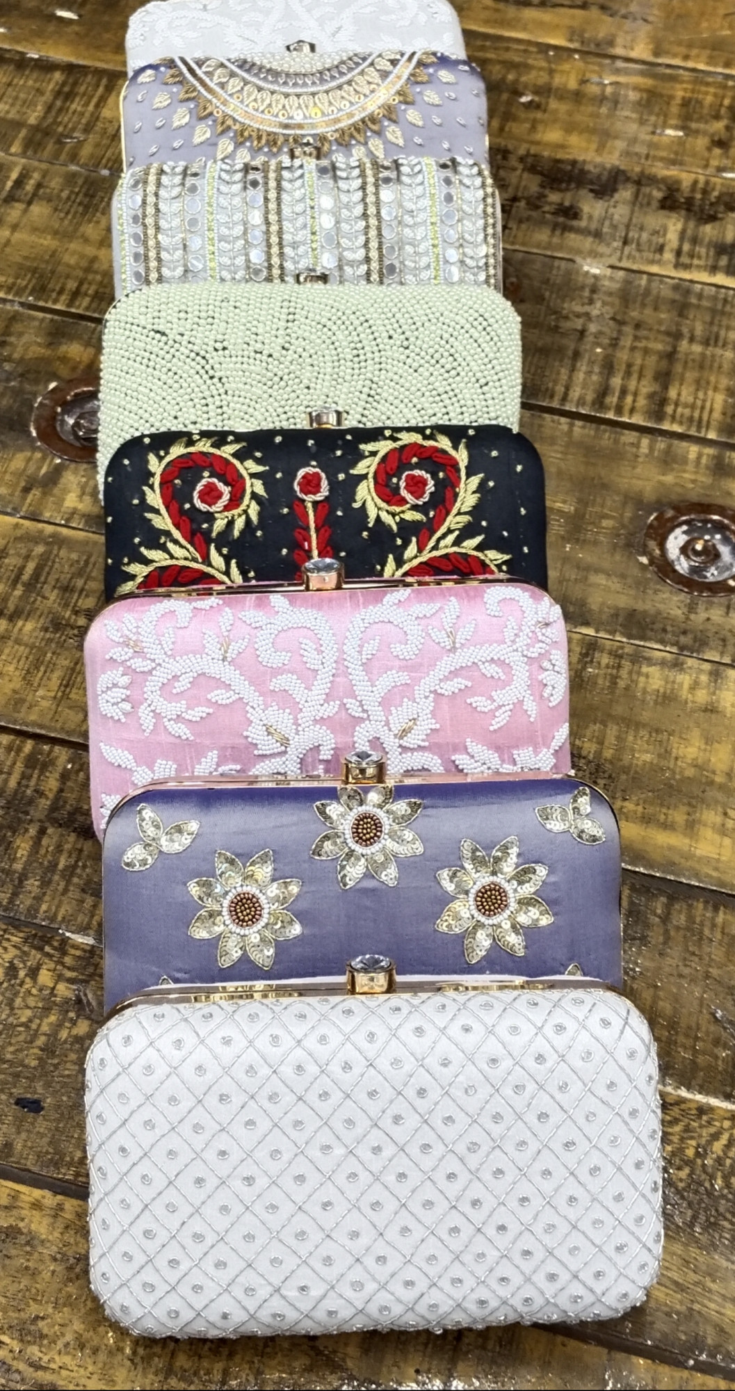 Hand Embroidery clutch
