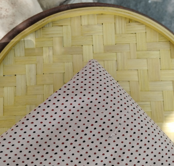 Dotted Print  Unstitched  Cotton Fabric