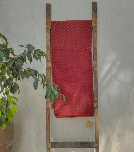 Dotted Print  Unstitched  Cotton Fabric