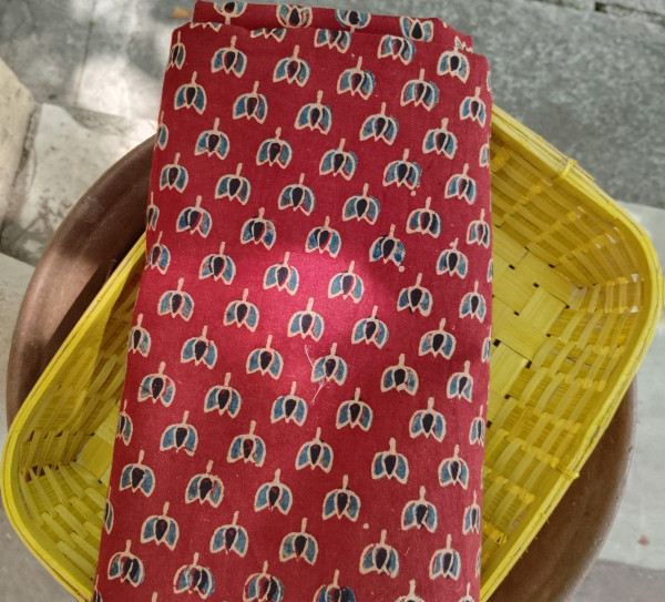Ajrakh  Print Cotton Fabric