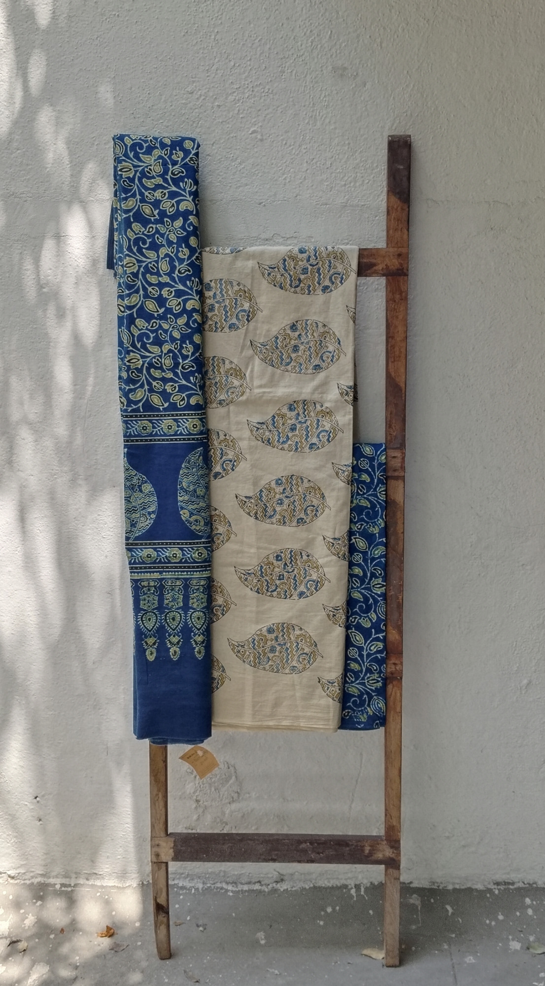 Ajrakh Handblock Cotton Unstitched Dress Material