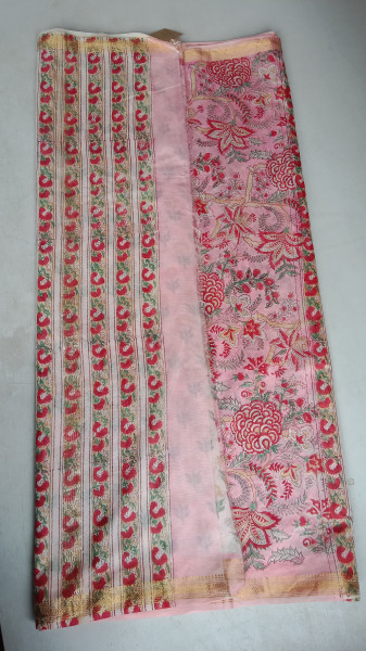 Maheshwari Handblock saree