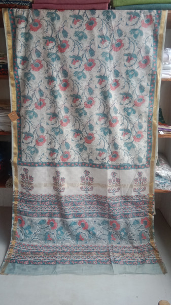Maheshwari Handblock saree