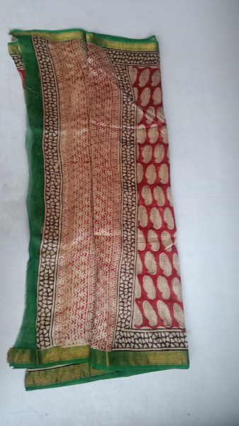 Maheshwari Handblock saree