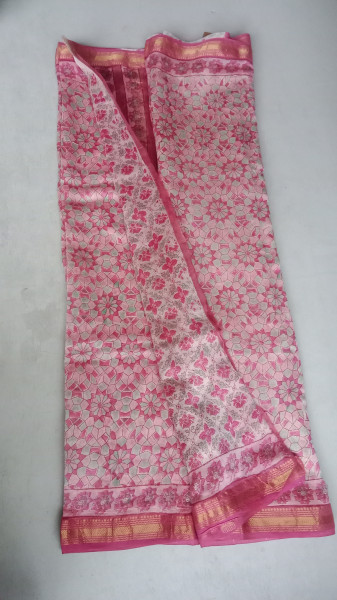 Maheshwari Handblock saree