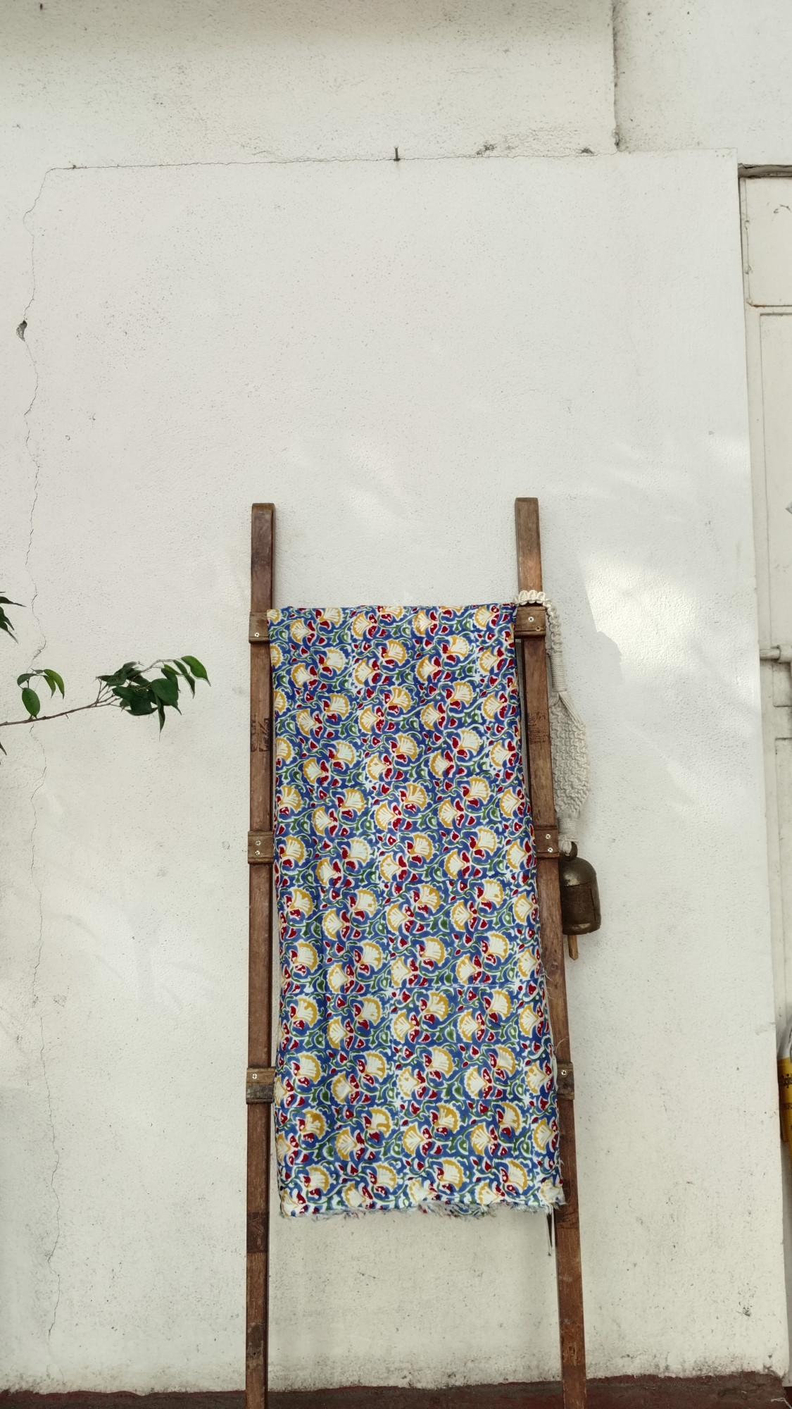 Modal Silk Ajrak Blockprint Fabric