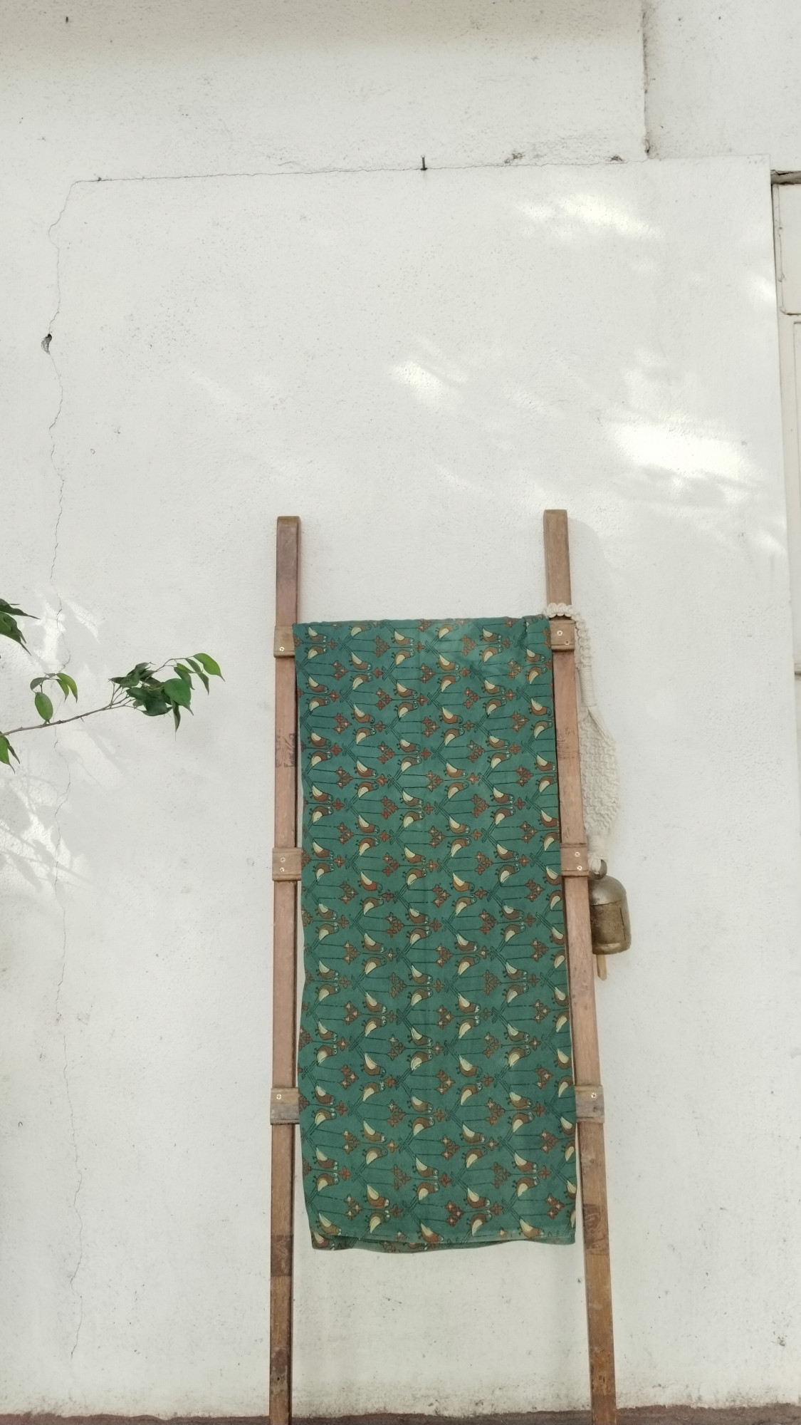 Modal Silk Ajrak Blockprint Fabric