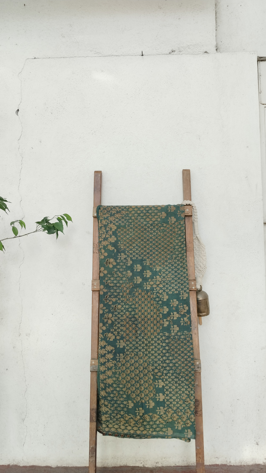 Modal Silk Ajrak Blockprint Fabric