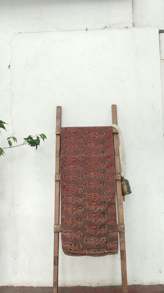 Cotton Blockprint Ajrak Fabric