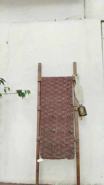 Cotton Blockprint Ajrak Fabric