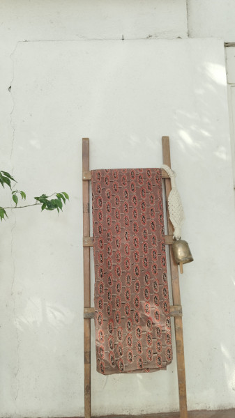 Cotton Blockprint Ajrak Fabric