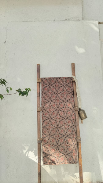 Cotton Blockprint Ajrak Fabric