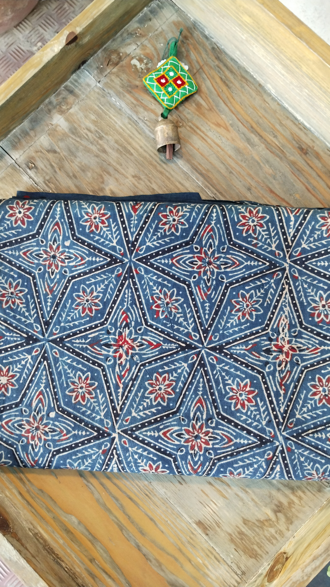 Cotton Blockprint Ajrak Fabric