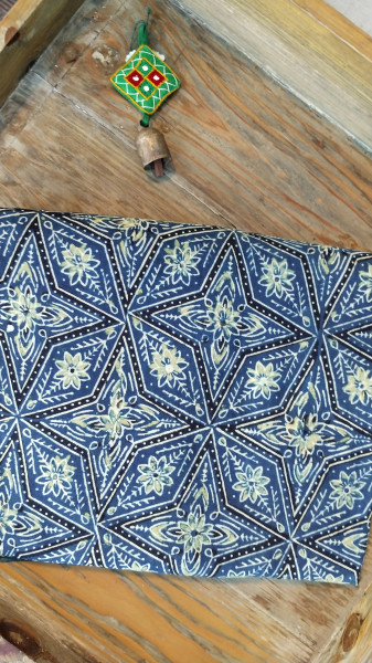 Cotton Blockprint Ajrak Fabric