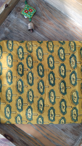 Cotton Blockprint Ajrak Fabric