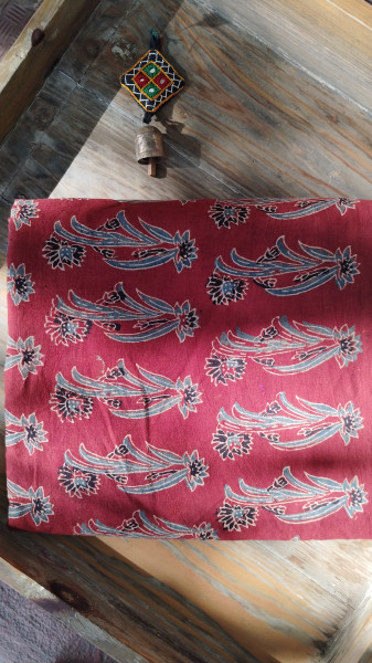 Cotton Blockprint Ajrak Fabric