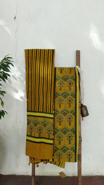 Ajrak BlockPrint Cotton Dress Material