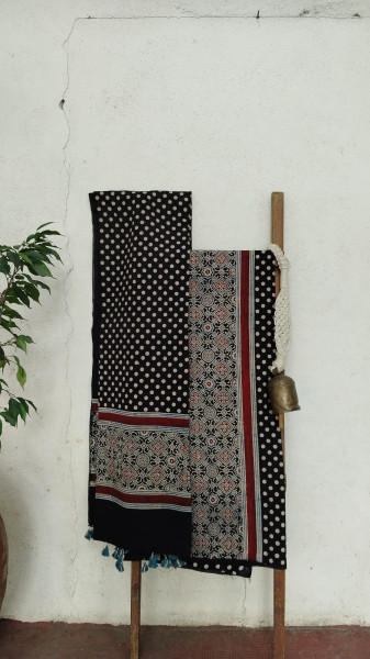 Ajrak BlockPrint Cotton Dress Material