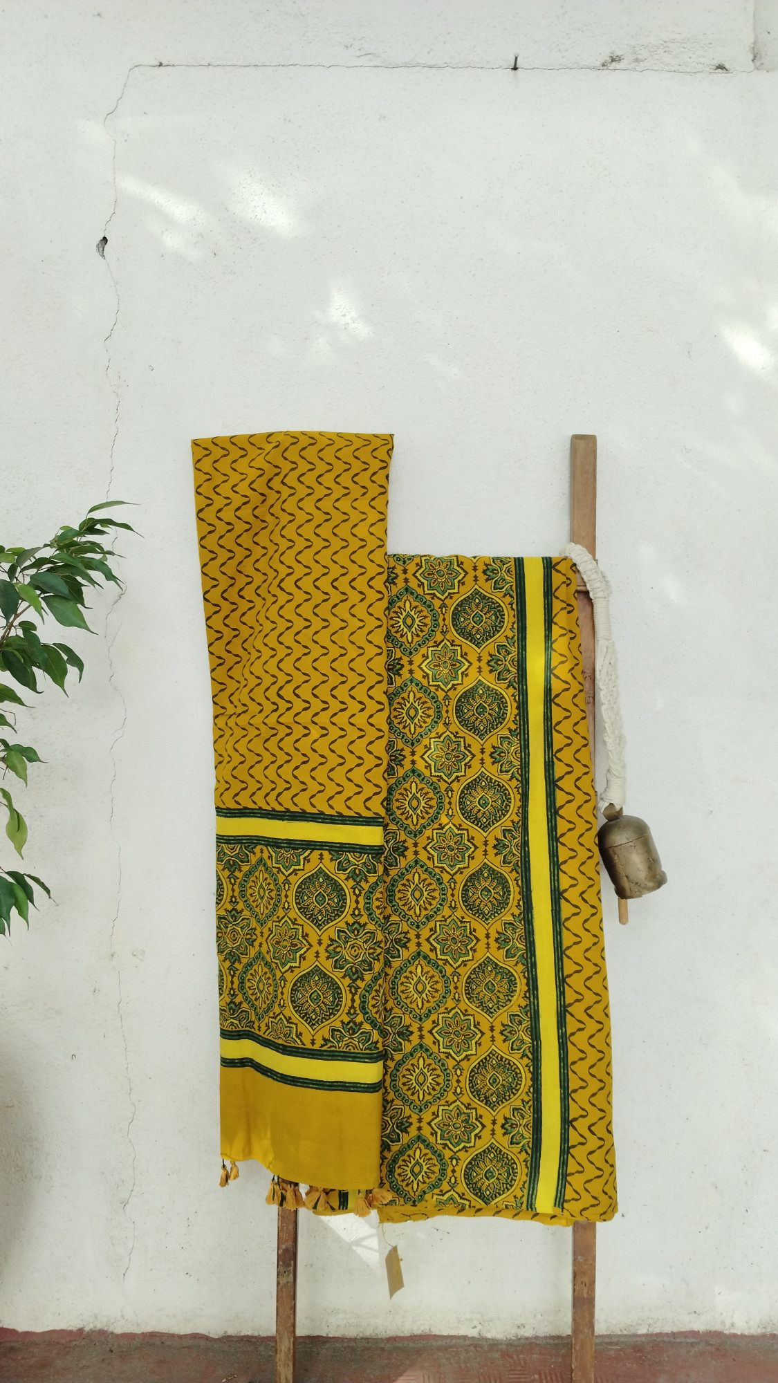 Ajrak BlockPrint Cotton Dress Material