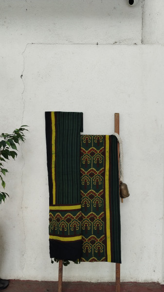 Ajrak BlockPrint Cotton Dress Material