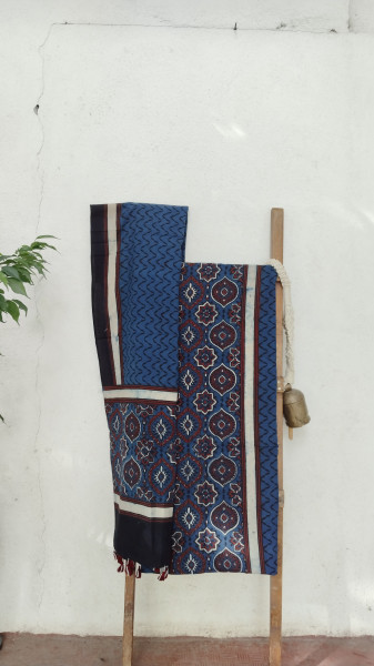 Ajrak BlockPrint Cotton Dress Material