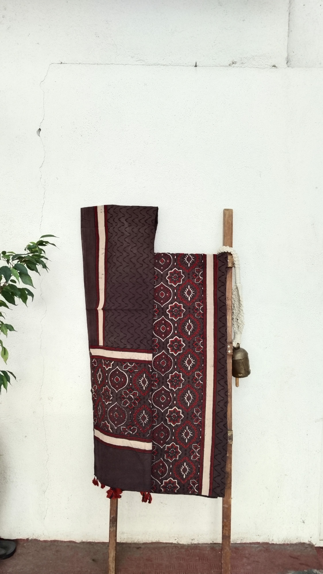 Ajrak BlockPrint Cotton Dress Material