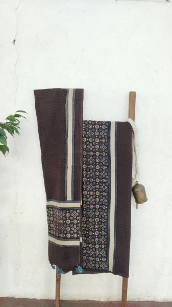 Ajrak BlockPrint Cotton Dress Material