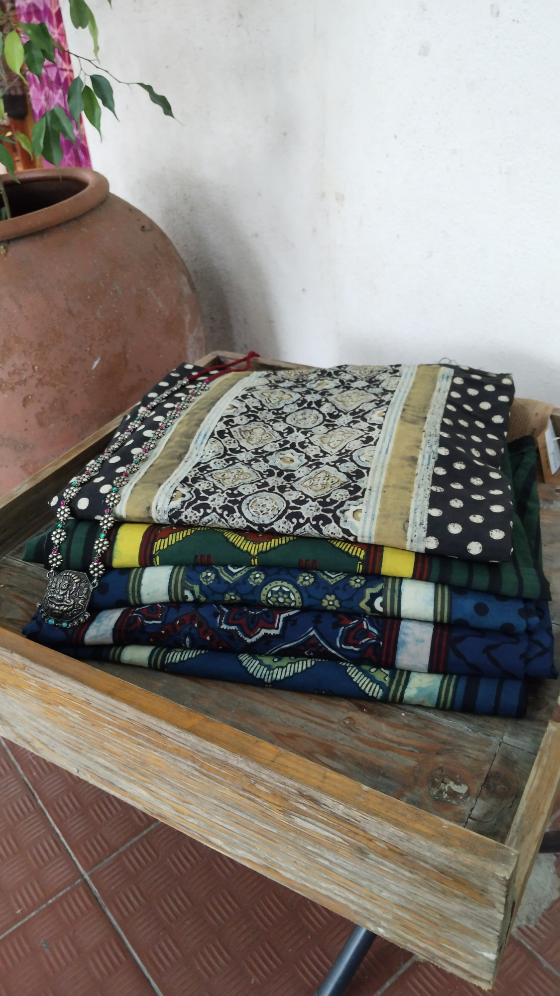 Ajrak BlockPrint Cotton Dress Material