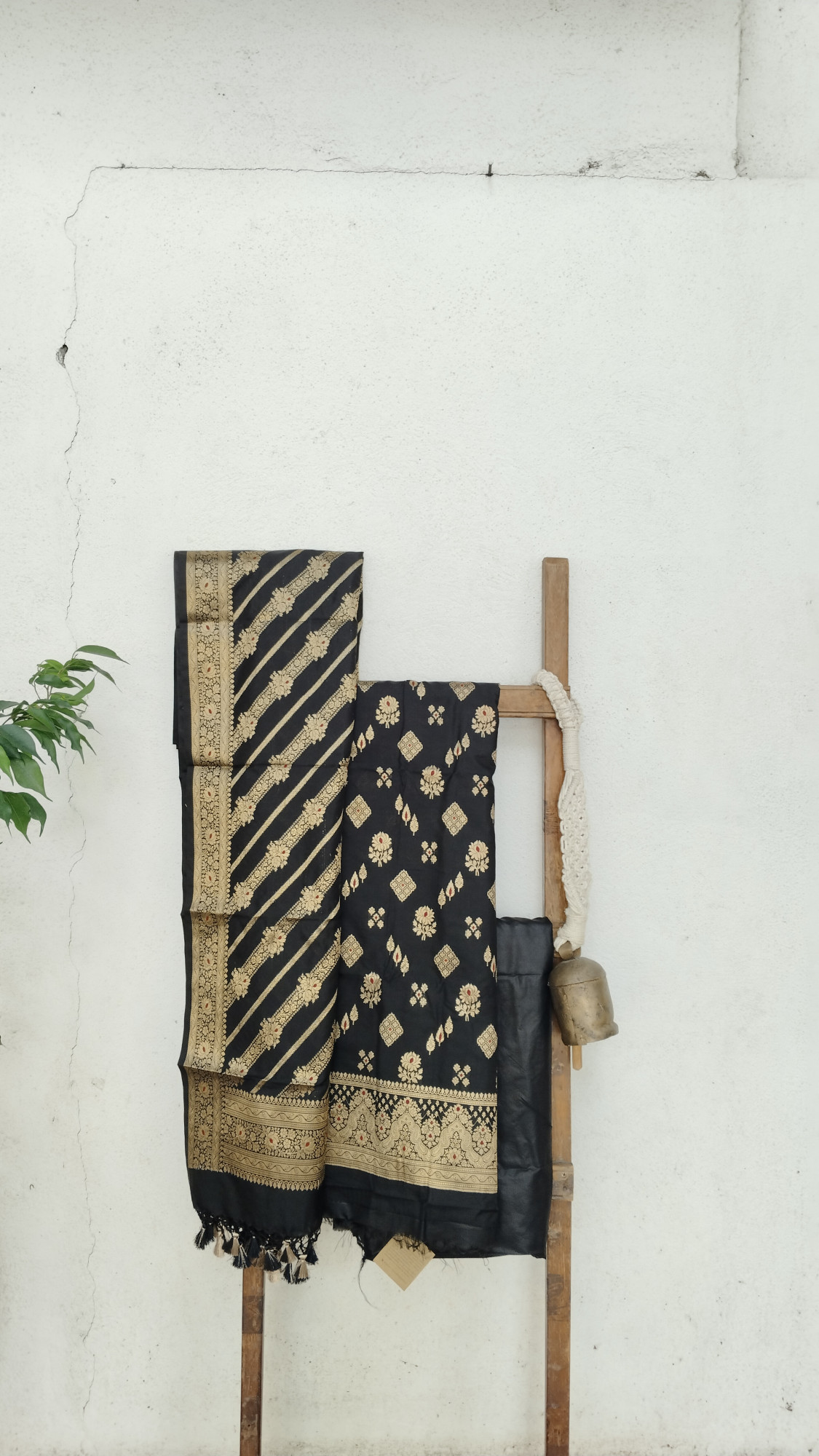 Silk Banarasi Dress Material