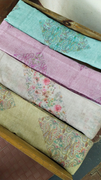 Cotton Printed Dress Material