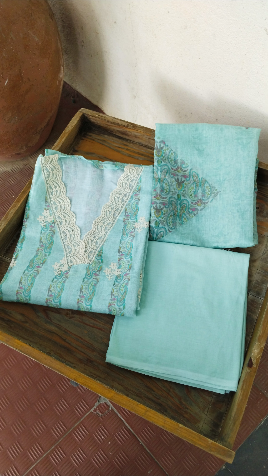 Cotton Printed Dress Material