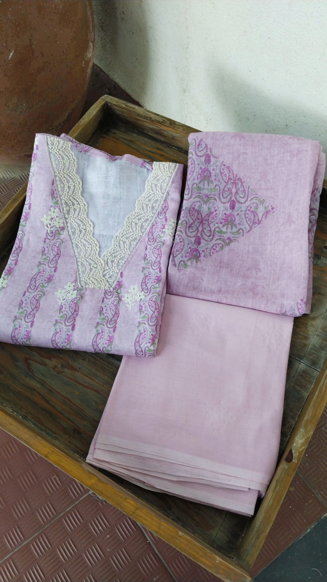 Cotton Printed Dress Material