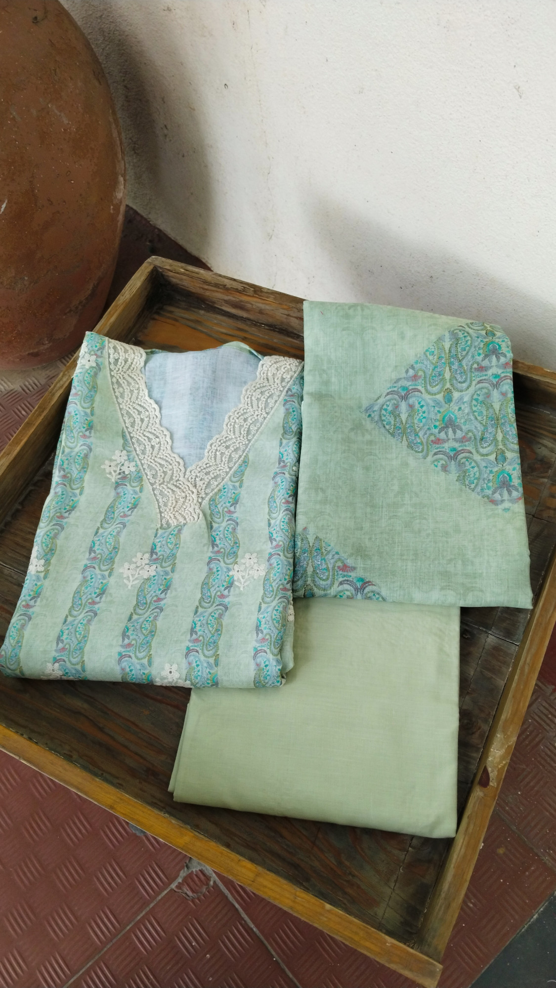 Cotton Printed Dress Material