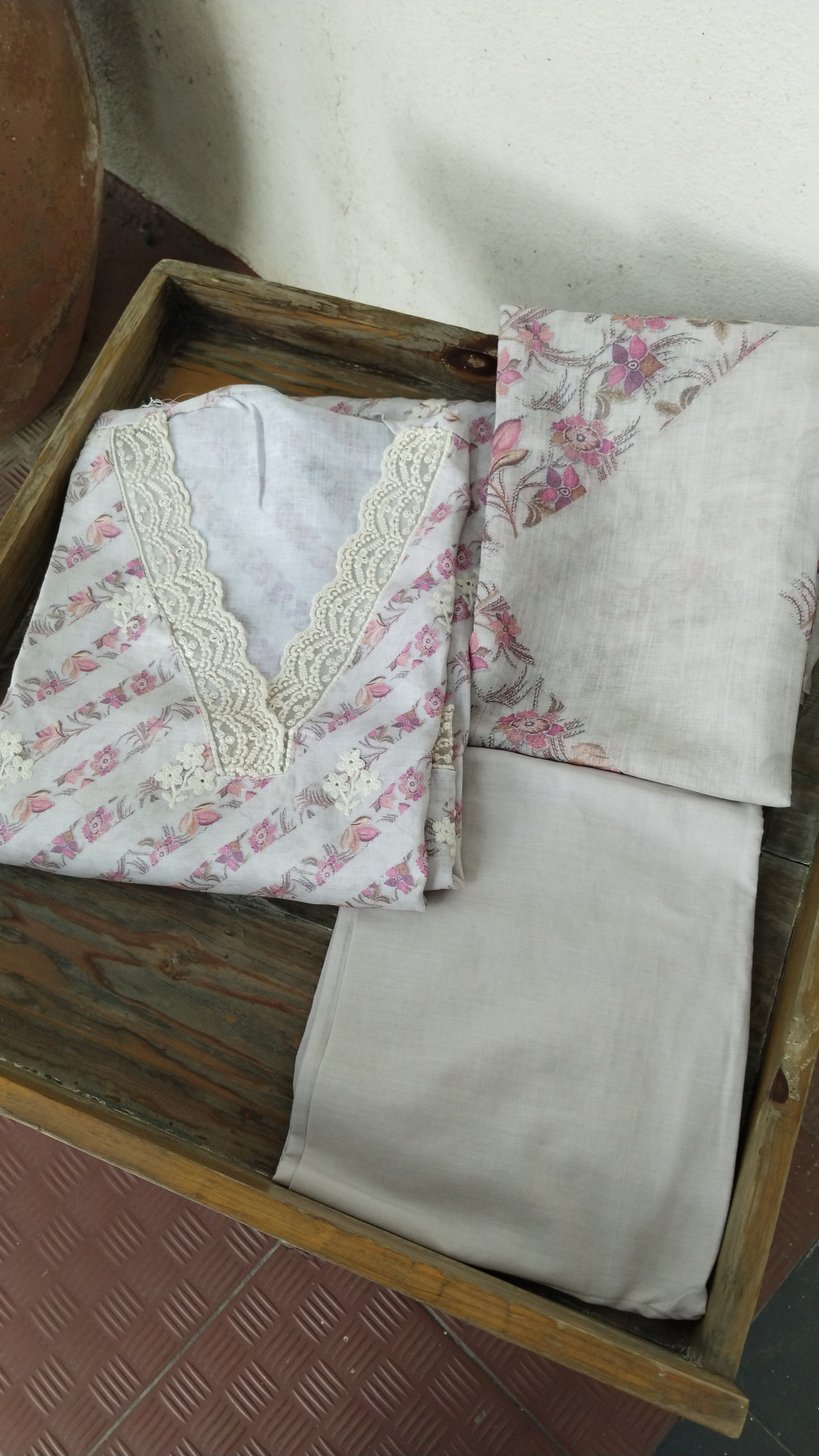 Cotton Printed Dress Material