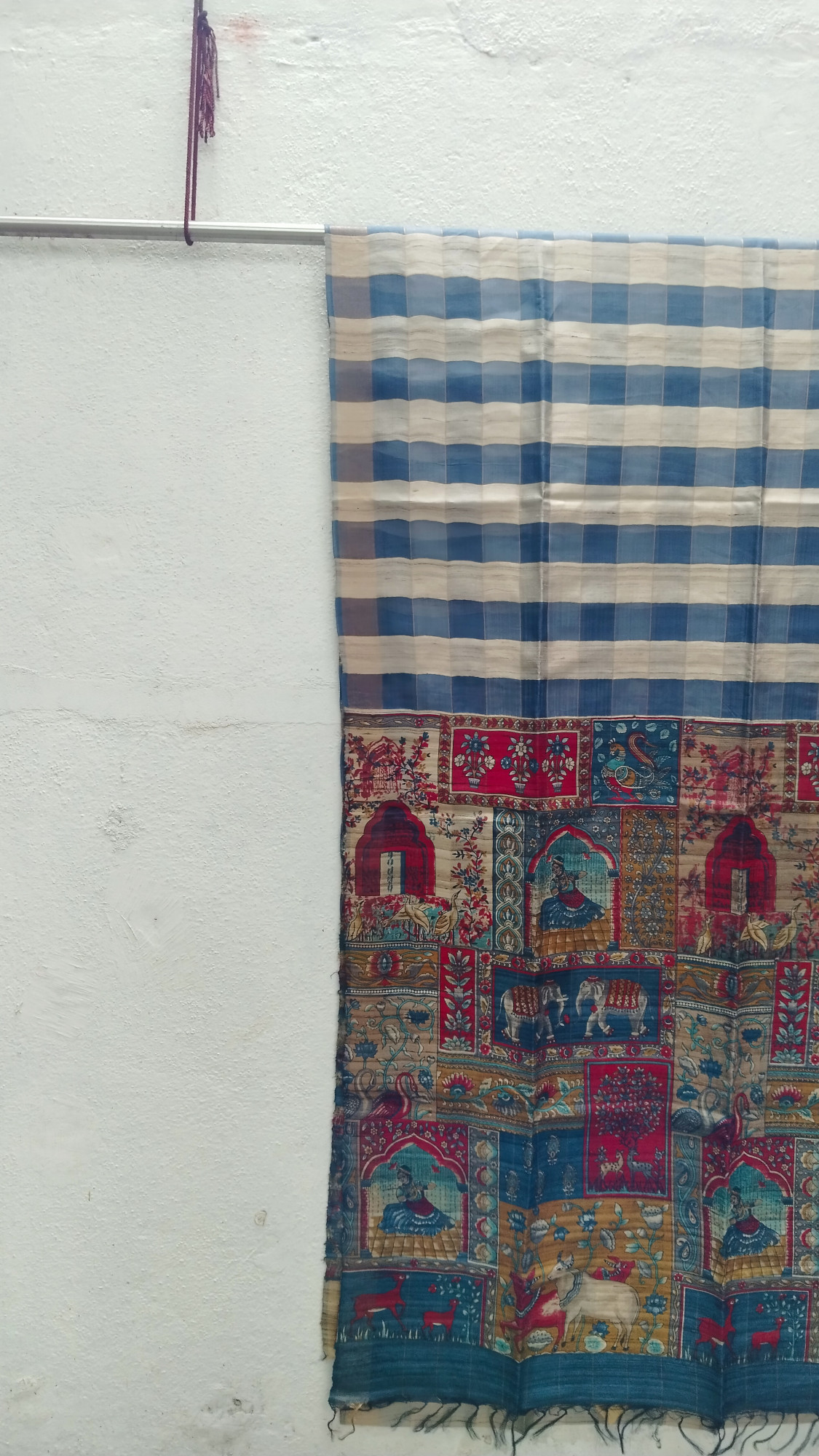 Handwoven Raw Silk Printed Sarees