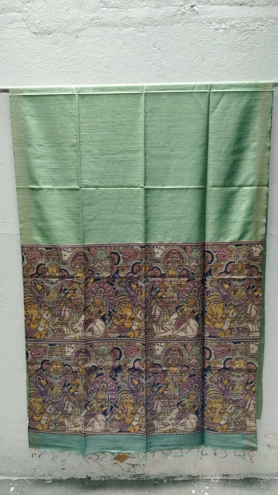 Handwoven Raw Silk Printed Sarees