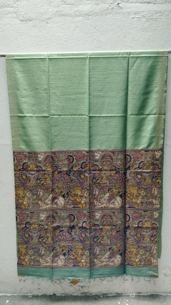 Handwoven Raw Silk Printed Sarees