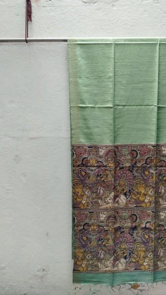 Handwoven Raw Silk Printed Sarees